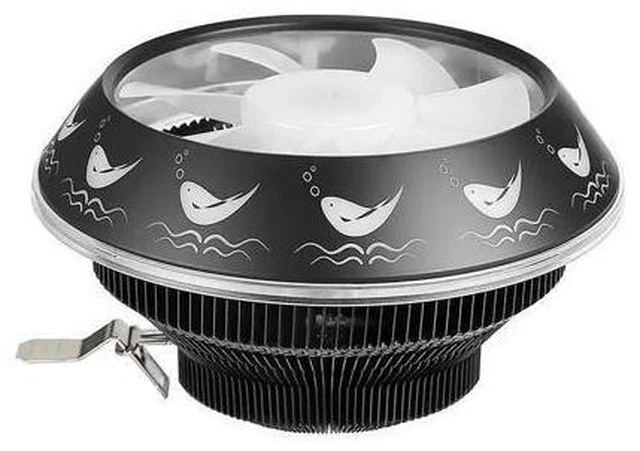 Alt view image 7 of 10 - Cooler Radiator 120mm PWM 12V SYNC RGB LED Fan Air Cooling Computer Cooler LGA/1151/1155/AM3/AM4 3Pin Cooler
