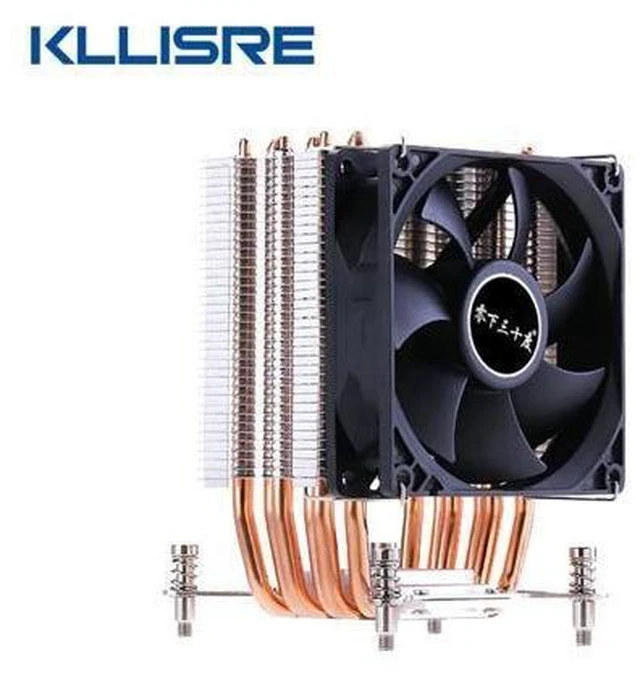 Alt view image 7 of 10 - 4 Heat Pipes CPU Cooler 4Pin RGB PC Quiet Intel LGA 2011 LGA 2011-3 X79 X99 CPU Cooling Fan