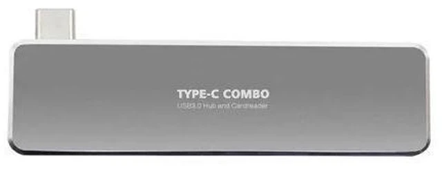 Alt view image 7 of 10 - 5-in-1 USB3.0 Hub Type-C Adaptor Card Reader for Laptop PC Mole HDD Flash Drive 5-in-1 USB3.0 Hub r30