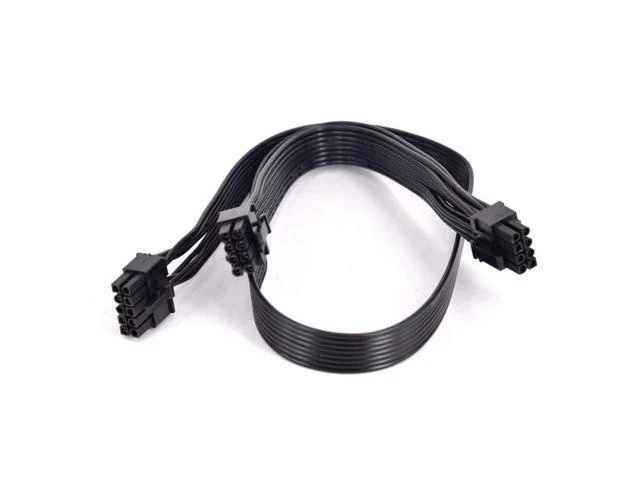 Alt view image 9 of 10 - For HP ProLiant DL380 G6 G7 PCI-e Graphics Card Power Supply Cable 10 Pin to Dual 6+2 Pin 8 Pin Sleeve Flat cable