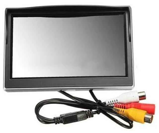 Alt view image 5 of 8 - Car LCD Monitor 5" 800*480 TFT LCD HD Screen Monitor for Car Rear Rearview Backup Camera