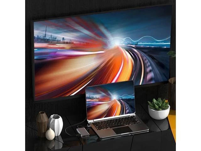 Alt view image 10 of 10 - Station USB C HUB Type-C 11-In-1 with 4K USB 3.0 for and USB C Laptops Phone