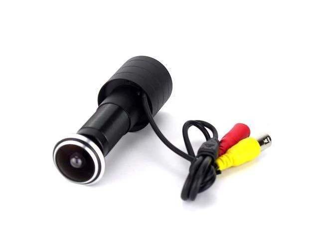 Alt view image 6 of 10 - 170 Wide Angle CCD Wired Mini Door Eye Hole Peephole Video HD 1000TVL Camera Color CCTV Camera