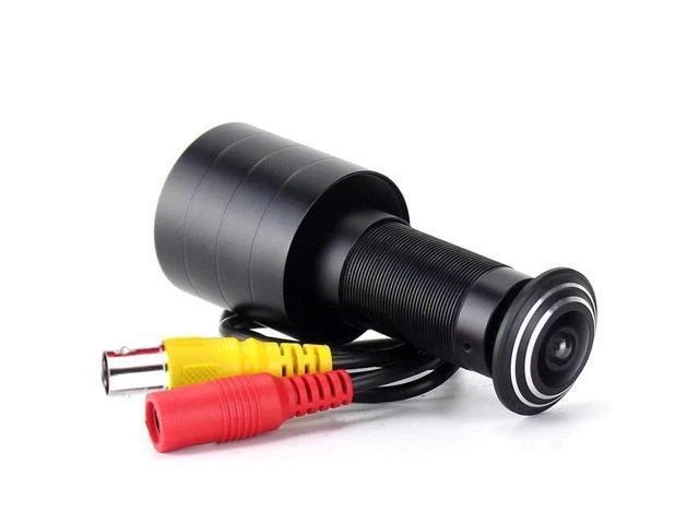 Alt view image 7 of 10 - 170 Wide Angle CCD Wired Mini Door Eye Hole Peephole Video HD 1000TVL Camera Color CCTV Camera