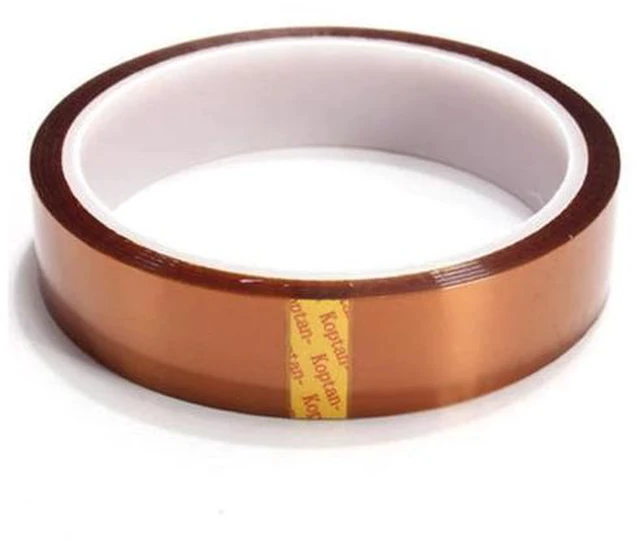 Alt view image 9 of 10 - 5/10/20/30/50mm 33m Kapton Adhesive Tape Thermal InsulationTape HighTemperature Heat Resistant Polyimide Heat Insulation Tape20
