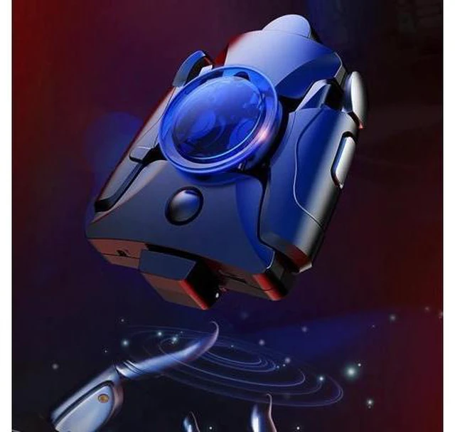 Alt view image 7 of 10 - Phone Gaming Trigger L1R1Shooter Pubg Controller for PUBG Gamepad Game Turbo Fire Button 16 Shots Per Seconds