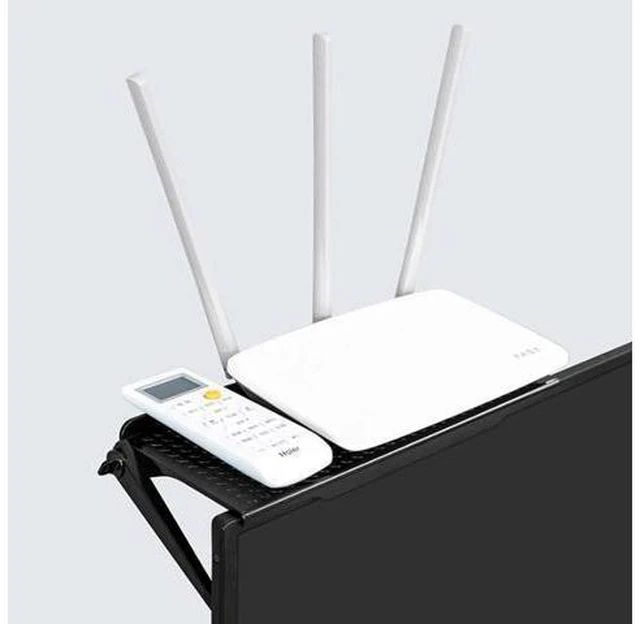 Alt view image 8 of 10 - ABS Computer Monitor Shelf Desktop Screen Top Shelf TV Buddy Organizer Storage Rack Shelf For Home Office Decoration