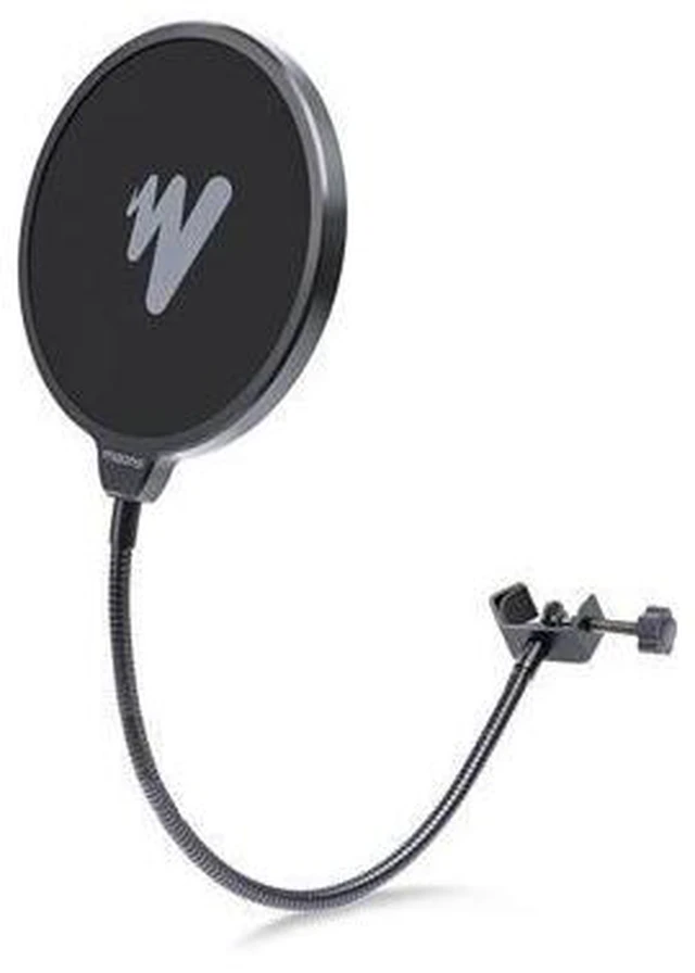 Alt view image 7 of 10 - Microphone Pop Filter Metal Pop Filter Shield Double Layer Windscreen Popfilter For USB Microhone Podcast Microphone