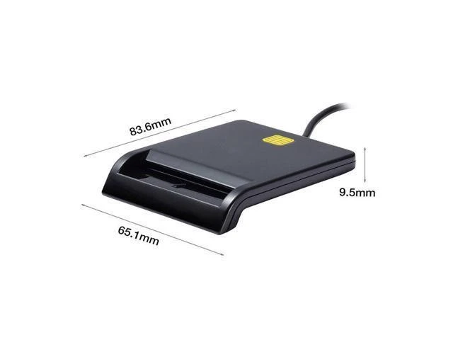 Alt view image 9 of 10 - USB 2.0 Smart Card Reader Bank Card Tax Card ID CAC DNIE ATM IC SIM Card Reader Tablet Computer laptop accessories