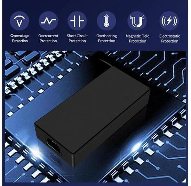 Alt view image 14 of 14 - 180W Zephyrus Charger Fit for Rog Zephyrus G14 GA401 G15 GA502 Tuf Gaming F15 F17 A15 A17 FX505 Series Laptop Zenbook Pro 14 Duo AC Adapter ADP-180TB H