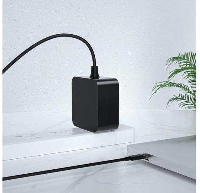 Alt view image 10 of 14 - USB-C 65W 45W AC Adapter Laptop Charger for Chromebook ZenBook Transformer ExpertBook C302C C213 C214 C436 C523 ADP-45EW B UX390UA UX490 UX325 UX393 UX371 B9450FA B9450CEA T302 Foldable Plug