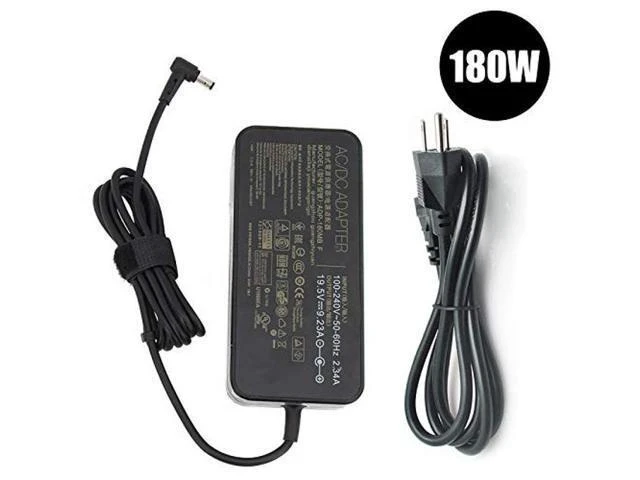 Alt view image 10 of 10 - 19.5V 9.23A 180W Laptop Charger ADP-180MB F Fit for Asus ROG G750JM G751JM G750JS G75VW G75VX GL502VT G750JW G750JM G750JX G751JL G751JM G752VL G-Series Gaming Laptop AC Adapter