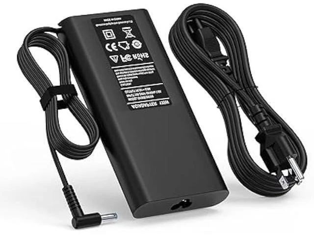 Alt view image 8 of 14 - 135W Laptop Charger Compatible with HP Spectre x360 OMEN 15 17 Pavilion Gaming 15 17 ec0013dx 15-ec0751ms L15534-001 TPN-DA11 TPN-CA13 Power Supply Cord