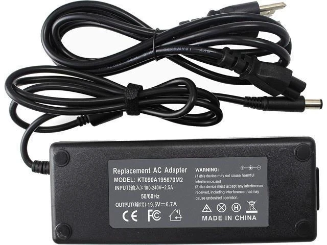 Alt view image 8 of 14 - PA-4E 130W 19.5V 6.7A DA130PE1-00 JU012 CM161 Laptop AC Adapter Charger for Dell 15 7000 7559,Docking Station XPS 15(L502x) 17(L702x) Alienware 13 R2 DA130PE1-00 Gaming Power Supply Cord