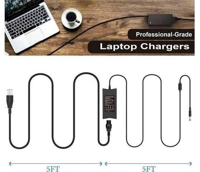 Alt view image 13 of 14 - PA-4E DA130PE1-00 JU012 CM161(Tip 7.4mm) for Inspiron 7559 Charger 130W Laptop Charger 130w AC Adapter Docking Station Power Cord XPS 15(L502x) 17(L702x) Charger