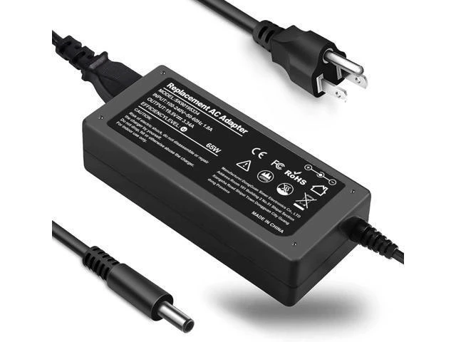 Alt view image 7 of 12 - 65W 45W Charger Replacement for Laptop Inspiron 11/13/14/15/17 3000 5000 7000 Series 3583 3593 5570 Latitude E5450 XPS 13-65 45 Watt AC 2-in-1 Computer Adapter Power Cord 4.5 * 3.0 mm Jack
