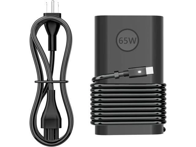 Alt view image 8 of 14 - 65W 60 Watt Replacement for Laptop Charger AC Adapter Replacement for USB C Charger Latitude 5420 5520 5320 7420 5430 7390 7320XPS 13 Chromebook 3100 Computer Type C Fast Charging Power Cord
