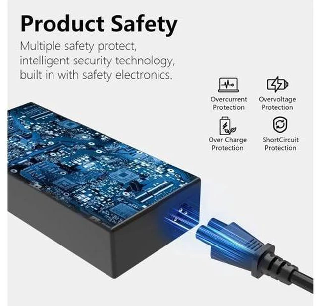 Alt view image 12 of 14 - 135W Charger for Thinkpad X1 Extreme Gen 1 2 3 4 5 4X20E50558 888015027 ADL135NDC3A Laptop Adapter Slim Tip