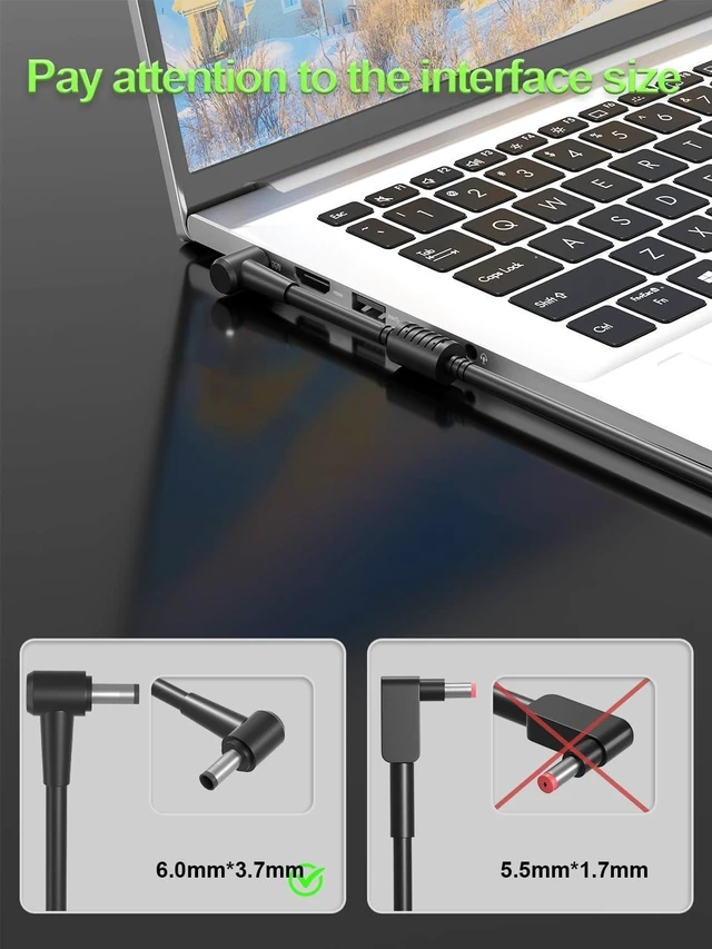 Alt view image 9 of 14 - 330W Charger Compatible with ROG Strix Scar 18 17 16 G18 G16 G17 G15 G834 G634 G733 G814 G614 G513 G713 G732 Zephyrus Duo 16 15 M16 S17 GX650 GU604 Laptop Power Adapter