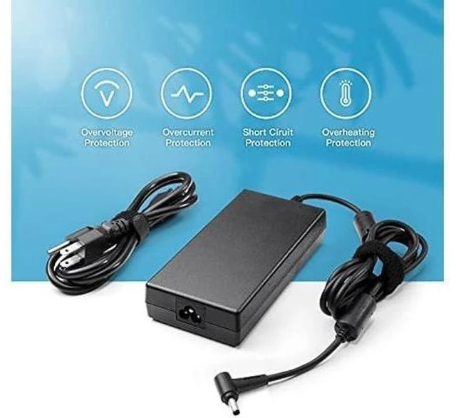 Alt view image 11 of 12 - 180W Charger Fit for MSI Katana GF66 GF76, Pulse GL66 GL76 WF66 WF76, GV15 Thin, A17-180P4B A18-150P1A 957-15621P-104 Power Adapter Supply Cord