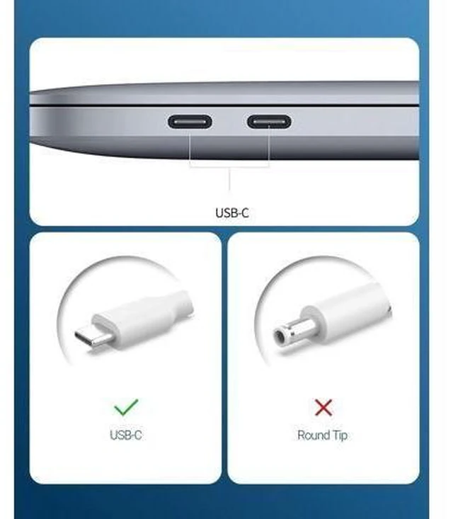 Alt view image 11 of 12 - 65W USB C Laptop Charger Fit for Galaxy Book 360 Book Pro ep-ta865 NP950QDB NP930QDB NP935QDC NP950XDB NP930XDB Fit for Chromebook 4 4+ Plus XE310XBA XE350XBA XE513C24 Type C Adapter