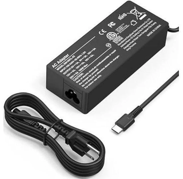 Alt view image 8 of 14 - USB C Laptop Charger 100W USB C Charger Universal Fast Charger Compatible with Lenovo MacBook Pro, MacBook Air,HP,Asus,Acer,MSI,Dell Type C AC Adapters Compatible with 90W 65W 45W PD 3.0 Power Cord
