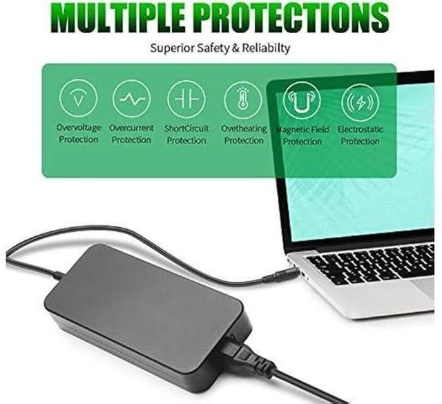 Alt view image 10 of 12 - 180W Laptop Charger For MSI GF63 GF65 GS65 GS66 GF62 GL62 GE62 GS70 GF72 GL72 GF75 GP60 WS65 GS40 GE70 GS63 GS63VR GS43 GS60 GS73 GS73VR GS75 Stealth Apache Thin Phantom Pro Power Adapter Cord