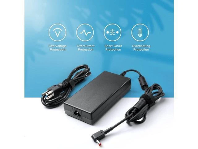 Alt view image 13 of 14 - 180W Charger Fit for Acer Nitro 5 7, Predator Helios 300 / Triton 300 500 Series Gaming Laptop Power Supply Cord