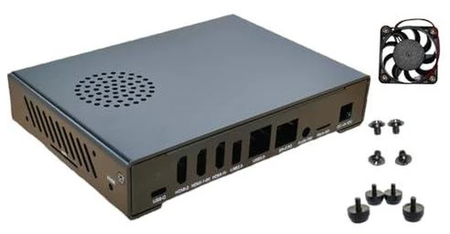 Alt view image 2 of 2 - CM3588/CM3588 Plus NAS Kit Metal Case Suitable for CM3588/ Plus NAS Kit - Not Include CM3588/CM3588 Plus NAS Kit