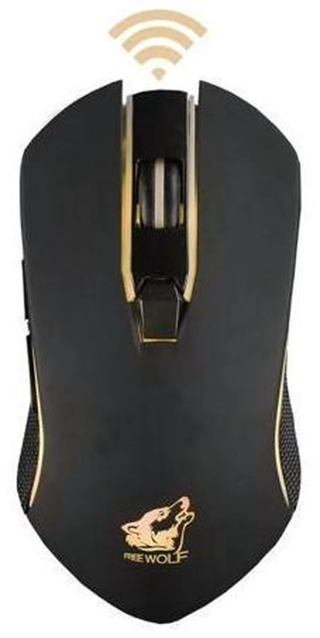 Alt view image 6 of 10 - X9 Wireless Mice Silent Gaming Mouse 2400DPI LED Backlit USB Optical Ergonomic Mouse Mause Gamer Raton Inalambrico