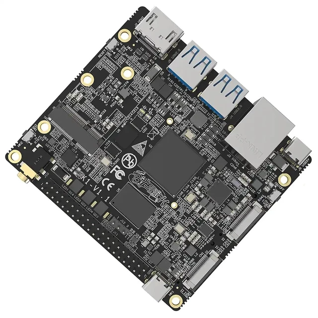 Alt view image 2 of 2 - Bit-Brick K1 Open Source RISC-V Single Board Computer, with 4GB/8GB LPDDR4X Memory, 2.0TOPS AI Power, Industrial Quality for IoT Applications (Basic,8GB)