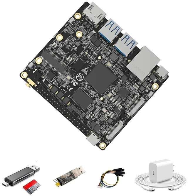 Alt view image 2 of 2 - Bit-Brick K1 Open Source RISC-V Single Board Computer, with 4GB/8GB LPDDR4X Memory, 2.0TOPS AI Power, Industrial Quality for IoT Applications (Dev Kit,8GB)