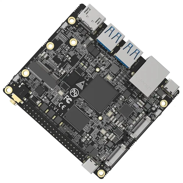 Alt view image 2 of 2 - Bit-Brick K1 Open Source RISC-V Single Board Computer, with 4GB/8GB LPDDR4X Memory, 2.0TOPS AI Power, Industrial Quality for IoT Applications (Basic,4GB)