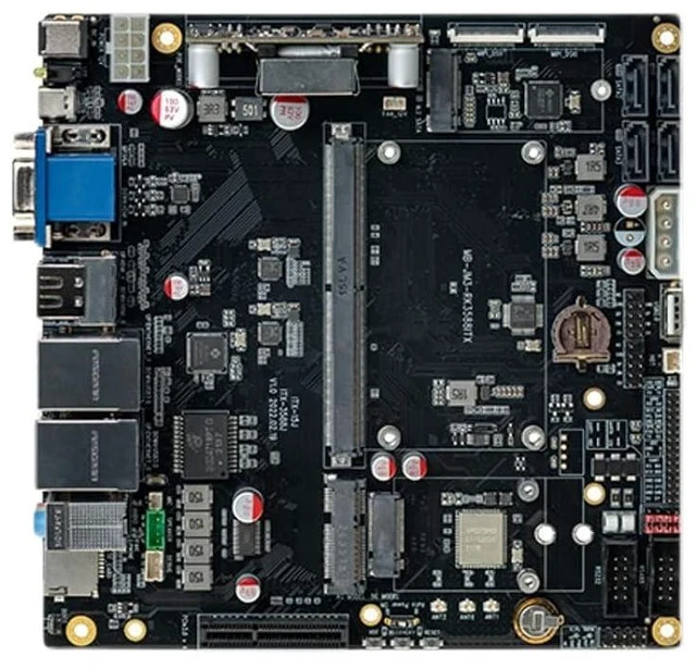 Alt view image 2 of 2 - ITX-3588J Mini-ITX 8K AI Mainboard 16GB RAM 128GB EMMC HDMI2.1 DP POE Power Android 12 Ubuntu