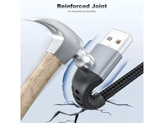 Alt view image 13 of 14 - 2Pack USB C Charger for Car Coiled USB A to USB-C Cable Retractable - 3A Fast Charging & Tangle-Free Braided Type-C Cord for iPhone 17/16/15 Series/Pixel/Moto/LG and More (Flexible 1-3Ft)