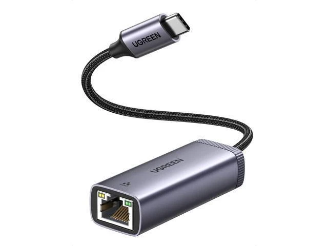 Alt view image 8 of 14 - UGREEN USB C to Ethernet Adapter to 10 100 1000 Mbps Gigabit LAN Network Adapter RJ45 Internet Adapter Compatible with Nintendo Switch Laptop PC MacBook Surface XPS and More