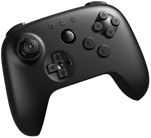 Alt view image 7 of 12 - 64 Bluetooth Controller for Analogue 3D, Switch, Switch 2, Windows, and Android (Black)