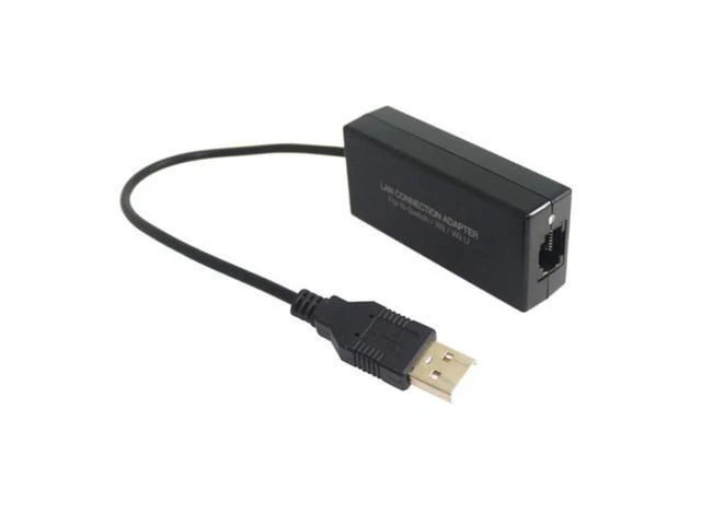 Alt view image 6 of 6 - 2017 Nintendo Switch Network Adapter USB 3.0 To Ethernet RJ45 Lan Gigabit Adapter for 100/1000 Mbps Ethernet Supports