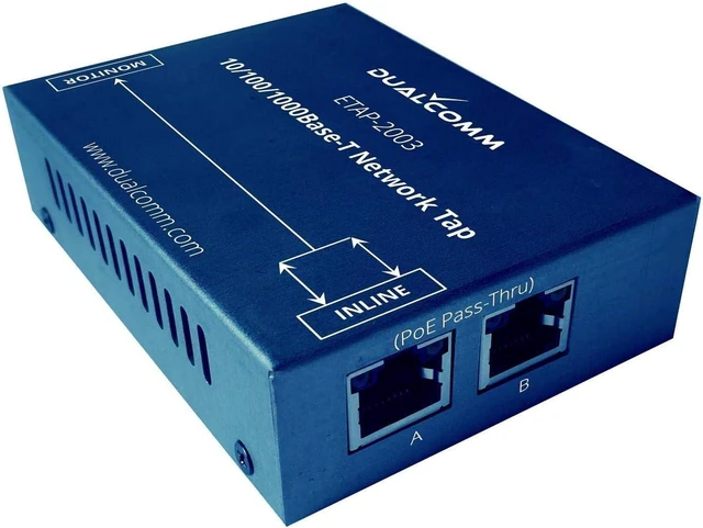 Alt view image 4 of 6 - ETAP-2003 10/100/1000Base-T Gigabit Ethernet Network TAP