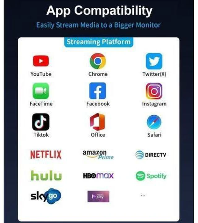 Alt view image 13 of 14 - USB C to HDMI Adapter 4K@60Hz for iPhone 15/16/17 MFi Certified Digital AV Converter with 100W PD for MacBook Pro/Air iPad Pro iMac Galaxy S25/S24 and More