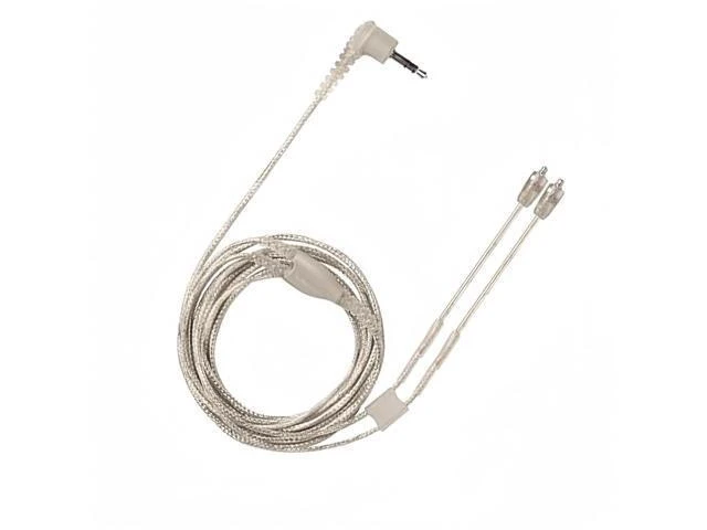 Alt view image 14 of 14 - Replacement EAC64CL 64 -Inch Detachable Earphone Cable for Shure SE215 SE315 SE425 SE535 and SE846 Earphones (Clear)