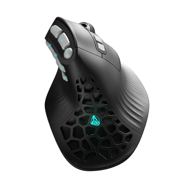 Alt view image 2 of 2 - E9 PRO Vertical MMO Gaming Mouse with 8K Dongle- 36000 DPI PAW3395 Sensor,8,000Hz Polling Rate,Tri-M