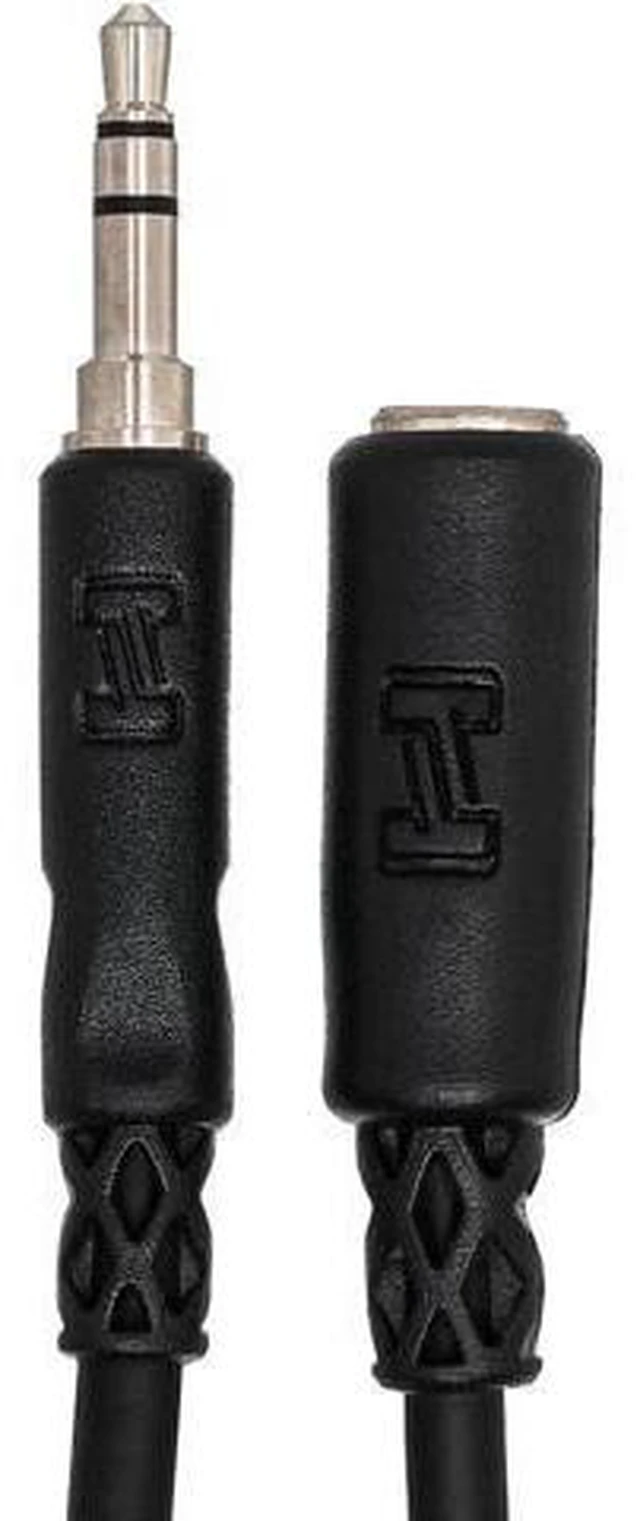 Alt view image 9 of 12 - MHE-125 3.5 mm TRS to 3.5 mm TRS Headphone Extension Cable 5 Feet