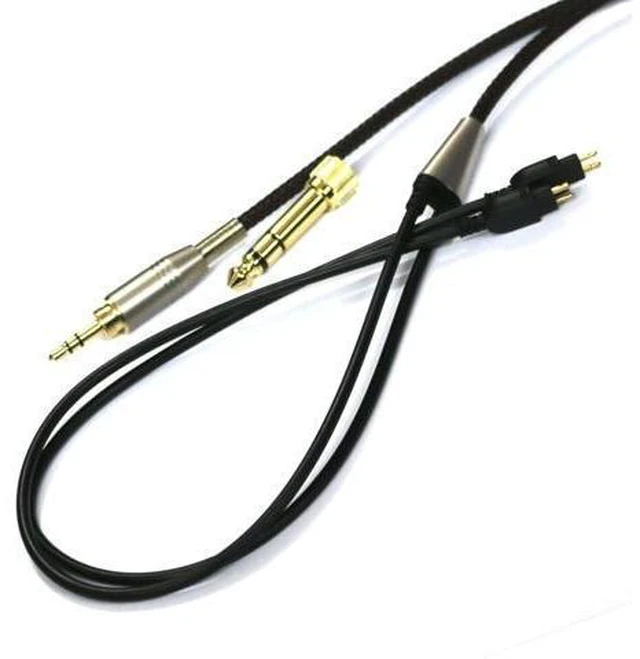 Alt view image 12 of 14 - Replacement Audio Upgrade Cable Compatible with Sennheiser HD650 HD600 HD580 HD58X HD660S HD660S2 Massdrop HD6XX Headphones 2meters/6.6feet