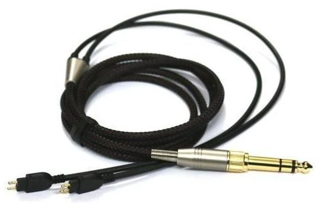 Alt view image 13 of 14 - Replacement Audio Upgrade Cable Compatible with Sennheiser HD650 HD600 HD580 HD58X HD660S HD660S2 Massdrop HD6XX Headphones 2meters/6.6feet