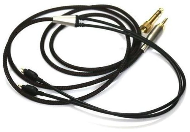 Alt view image 10 of 14 - Replacement Audio Upgrade Cable Compatible with Sennheiser HD650 HD600 HD580 HD58X HD660S HD660S2 Massdrop HD6XX Headphones 2meters/6.6feet