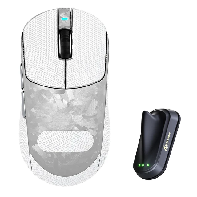 Alt view image 2 of 2 - RS3 Ultra Carbon Fiber Wireless Gaming Mouse, PAW3955MAX Optical Sensor, 52,000 DPI, Dual 8K Polling