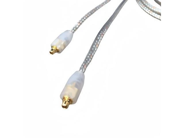 Alt view image 10 of 14 - Replacement EAC64CL 64 -Inch Detachable Earphone Cable for Shure SE215 SE315 SE425 SE535 and SE846 Earphones (Clear)
