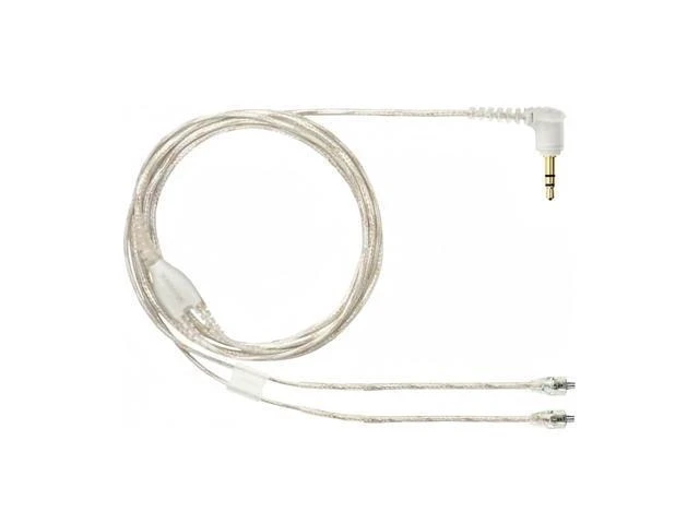 Alt view image 13 of 14 - Replacement EAC64CL 64 -Inch Detachable Earphone Cable for Shure SE215 SE315 SE425 SE535 and SE846 Earphones (Clear)