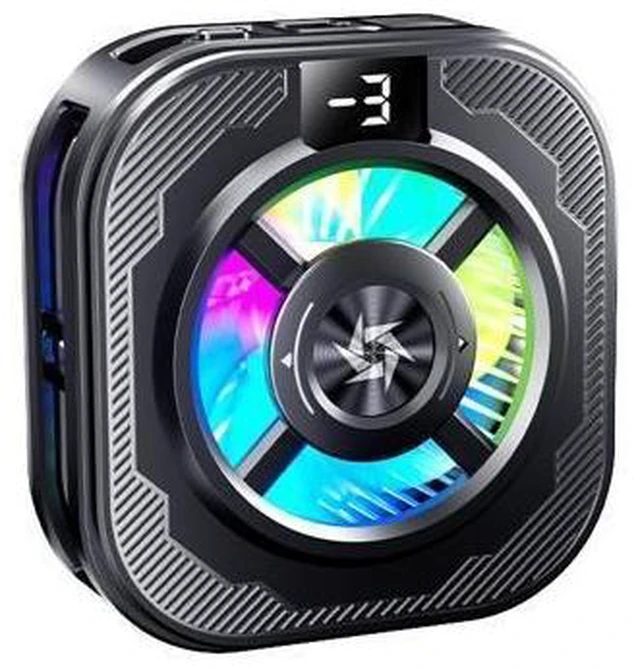 Alt view image 7 of 12 - Semiconductor Icing Artifact Electronic Game for Phone Tablet Mobile Mobile Cooling Fan Phone Cooler Radiator SL39